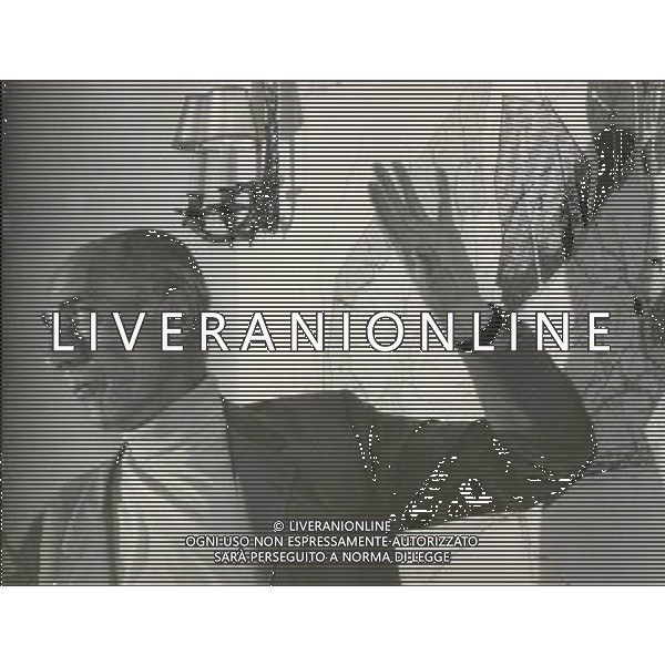 ARCHIVIO GIOVANNI LIVERANI NELLA FOTO INDRO MONTANELLI AGENZIA ALDO LIVERANI