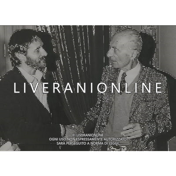 ARCHIVIO GIOVANNI LIVERANI NELLA FOTO INDRO MONTANELLI-AZZOLINI AGENZIA ALDO LIVERANI