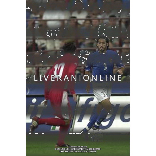 ITALIA-GALLES 06/09/2003 QUALIFICAZIONE EURO 2004 NELLA FOTO ZAMBROTTA GIANLUCA FOTO STEFANO RACCAMARI-AGENZIA ALDO LIVERANI