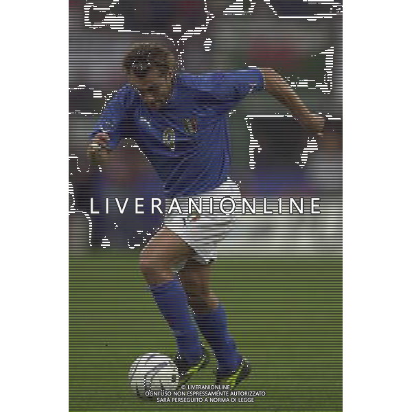 ITALIA-GALLES 06/09/2003 QUALIFICAZIONE EURO 2004 NELLA FOTO VIERI CRISTIAN FOTO STEFANO RACCAMARI-AGENZIA ALDO LIVERANI