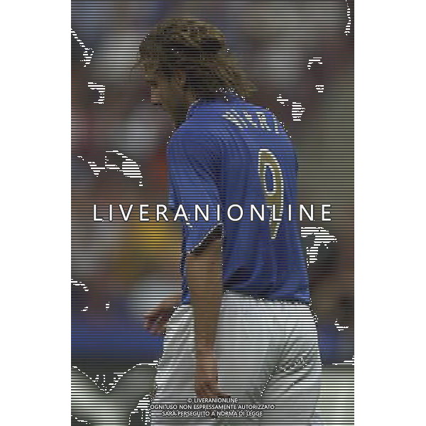 ITALIA-GALLES 06/09/2003 QUALIFICAZIONE EURO 2004 NELLA FOTO VIERI CRISTIAN FOTO STEFANO RACCAMARI-AGENZIA ALDO LIVERANI