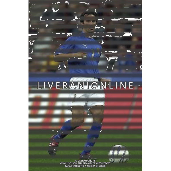 ITALIA-GALLES 06/09/2003 QUALIFICAZIONE EURO 2004 NELLA FOTO PANUCCI CHRISTIAN FOTO STEFANO RACCAMARI-AGENZIA ALDO LIVERANI