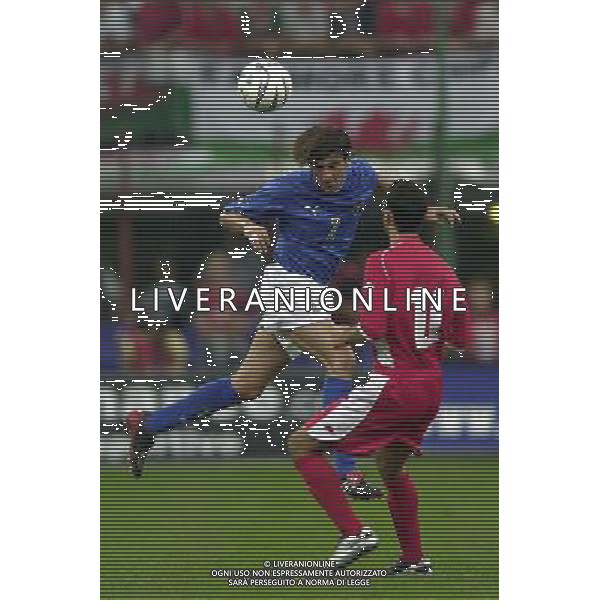 ITALIA-GALLES 06/09/2003 QUALIFICAZIONE EURO 2004 NELLA FOTO PANUCCI CHRISTIAN FOTO STEFANO RACCAMARI-AGENZIA ALDO LIVERANI