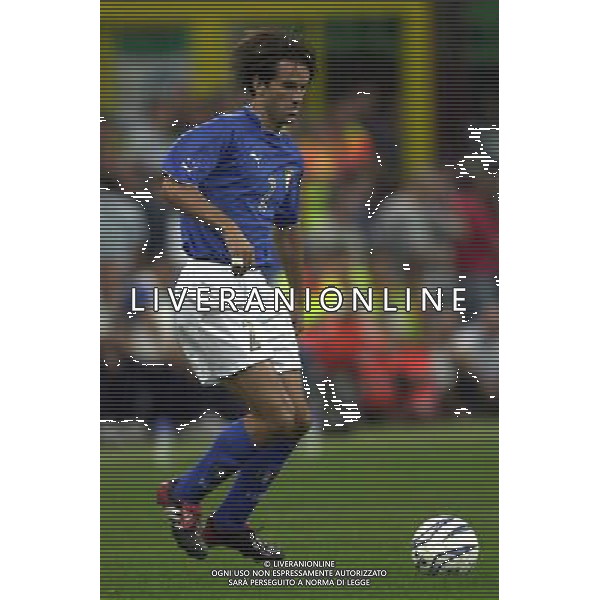 ITALIA-GALLES 06/09/2003 QUALIFICAZIONE EURO 2004 NELLA FOTO PANUCCI CHRISTIAN FOTO STEFANO RACCAMARI-AGENZIA ALDO LIVERANI