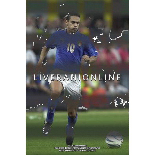 ITALIA-GALLES 06/09/2003 QUALIFICAZIONE EURO 2004 NELLA FOTO FILIPPO INZAGHI FOTO STEFANO RACCAMARI-AGENZIA ALDO LIVERANI