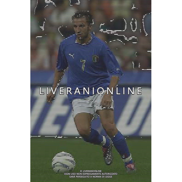 ITALIA-GALLES 06/09/2003 QUALIFICAZIONE EURO 2004 NELLA FOTO DEL PIERO ALESSANDRO FOTO STEFANO RACCAMARI-AGENZIA ALDO LIVERANI