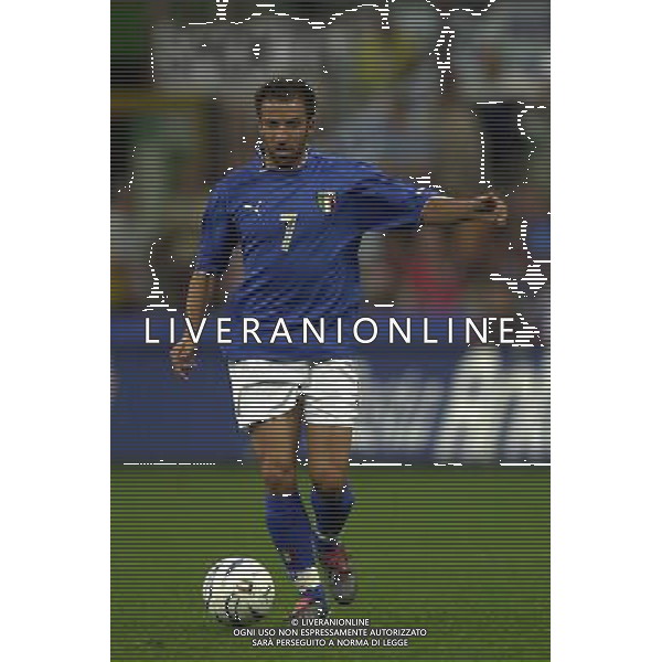ITALIA-GALLES 06/09/2003 QUALIFICAZIONE EURO 2004 NELLA FOTO DEL PIERO ALESSANDRO FOTO STEFANO RACCAMARI-AGENZIA ALDO LIVERANI
