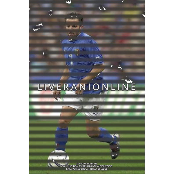 ITALIA-GALLES 06/09/2003 QUALIFICAZIONE EURO 2004 NELLA FOTO DEL PIERO ALESSANDRO FOTO STEFANO RACCAMARI-AGENZIA ALDO LIVERANI