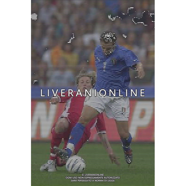 ITALIA-GALLES 06/09/2003 QUALIFICAZIONE EURO 2004 NELLA FOTO DEL PIERO ALESSANDRO FOTO STEFANO RACCAMARI-AGENZIA ALDO LIVERANI