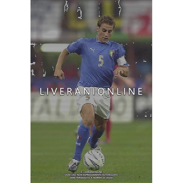 ITALIA-GALLES 06/09/2003 QUALIFICAZIONE EURO 2004 NELLA FOTO FABIO CANNAVARO FOTO STEFANO RACCAMARI-AGENZIA ALDO LIVERANI