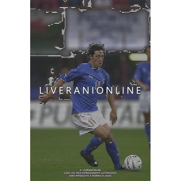 ITALIA-GALLES 06/09/2003 QUALIFICAZIONE EURO 2004 NELLA FOTO MAURO CAMORANESI FOTO STEFANO RACCAMARI-AGENZIA ALDO LIVERANI