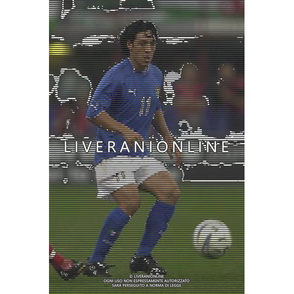 ITALIA-GALLES 06/09/2003 QUALIFICAZIONE EURO 2004 NELLA FOTO MAURO CAMORANESI FOTO STEFANO RACCAMARI-AGENZIA ALDO LIVERANI