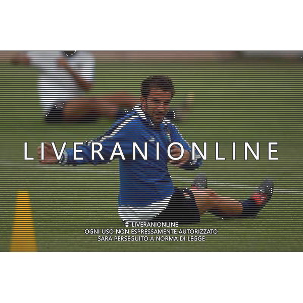 APPIANO GENTILE (CO) 05/09/2003 ALLENAMENTO NAZIONALE ITALIANA CALCIO NELLA FOTO DEL PIERO ALESSANDRO* FOTO MARCO LUZZANI/AGENZIA ALDO LIVERANI