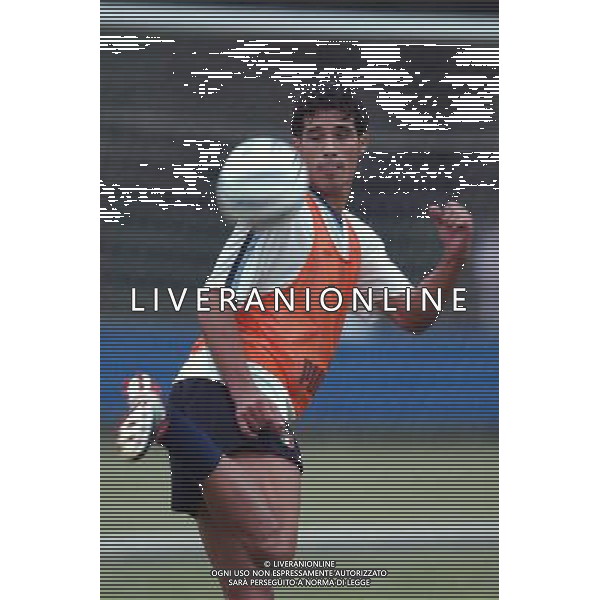 APPIANO GENTILE (CO) 05/09/2003 ALLENAMENTO NAZIONALE ITALIANA CALCIO NELLA FOTO BERNARDO CORRADI* FOTO MARCO LUZZANI/AGENZIA ALDO LIVERANI
