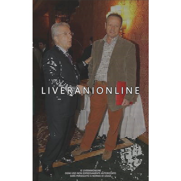 Milano 18/12/2006 consiglio generale lega calcio e premiazione anno sportivo 2005/06 nella foto matarrese antonio e zamparini maurizio ph marco luzzani/ag aldo liverani s.a.s.