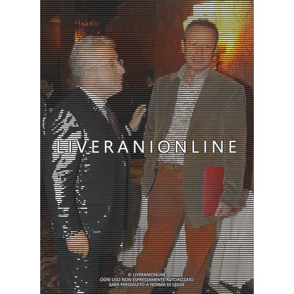 Milano 18/12/2006 consiglio generale lega calcio e premiazione anno sportivo 2005/06 nella foto matarrese antonio e zamparini maurizio ph marco luzzani/ag aldo liverani s.a.s.