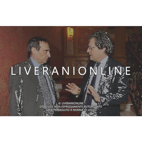 Milano 18/12/2006 consiglio generale lega calcio e premiazione anno sportivo 2005/06 nella foto paolillo ernesto e cantamessa leandro ph marco luzzani/ag aldo liverani s.a.s.