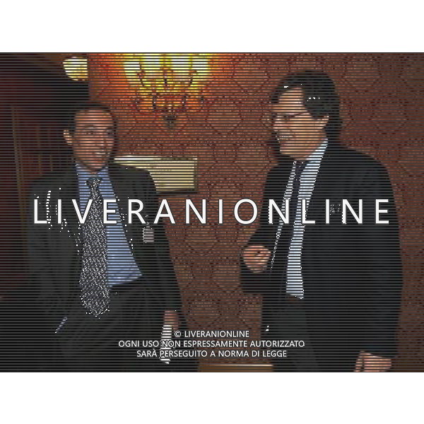 Milano 18/12/2006 consiglio generale lega calcio e premiazione anno sportivo 2005/06 nella foto paollillo ernesto e cantamessa leandro ph marco luzzani/ag aldo liverani s.a.s.