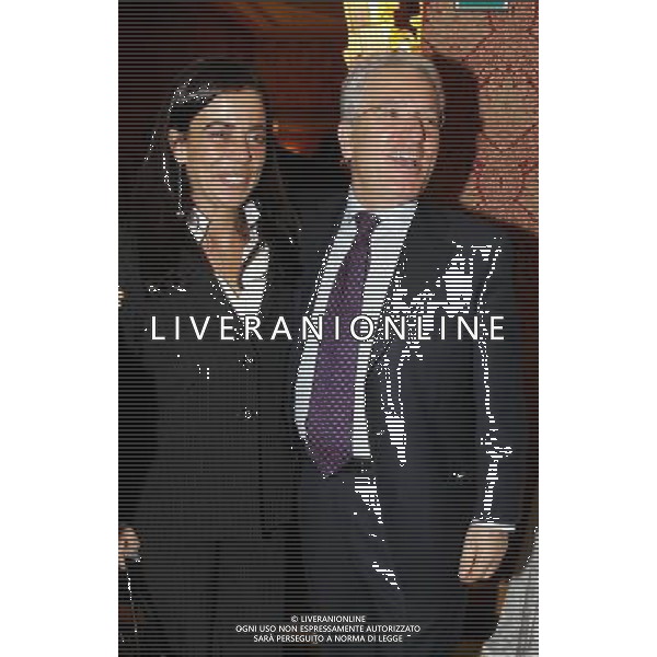 Milano 18/12/2006 consiglio generale lega calcio e premiazione anno sportivo 2005/06 nella foto sensi rosella e matarrese antonio ph marco luzzani/ag aldo liverani s.a.s.