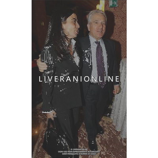 Milano 18/12/2006 consiglio generale lega calcio e premiazione anno sportivo 2005/06 nella foto sensi rosella e matarrese antonio ph marco luzzani/ag aldo liverani s.a.s.