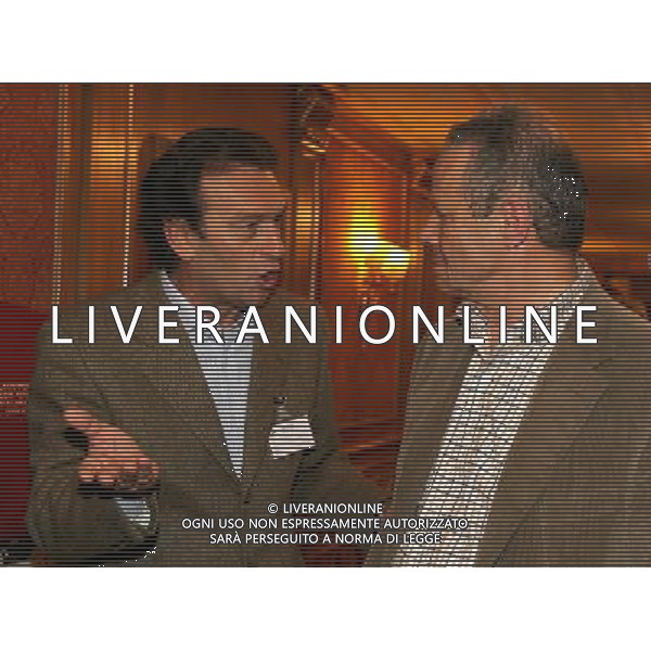 Milano 18/12/2006 consiglio generale lega calcio e premiazione anno sportivo 2005/06 nella foto zamparini maurizio e cellino massimo ph marco luzzani/ag aldo liverani s.a.s.