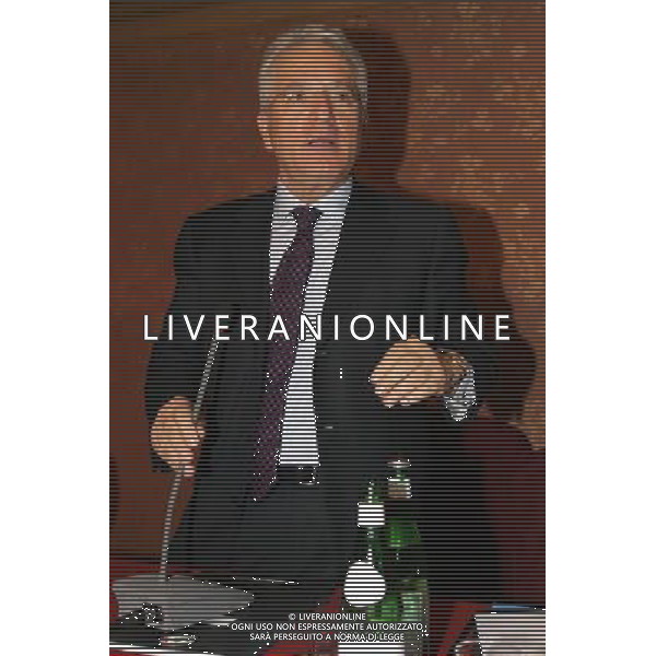 Milano 18/12/2006 consiglio generale lega calcio e premiazione anno sportivo 2005/06 nella foto matarrese antonio ph marco luzzani/ag aldo liverani s.a.s.