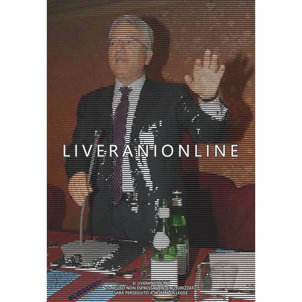 Milano 18/12/2006 consiglio generale lega calcio e premiazione anno sportivo 2005/06 nella foto matarrese antonio ph marco luzzani/ag aldo liverani s.a.s.