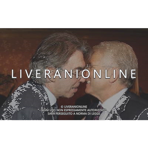 Milano 18/12/2006 consiglio generale lega calcio e premiazione anno sportivo 2005/06 nella foto matarrese antonio e moratti massimo ph marco luzzani/ag aldo liverani s.a.s.