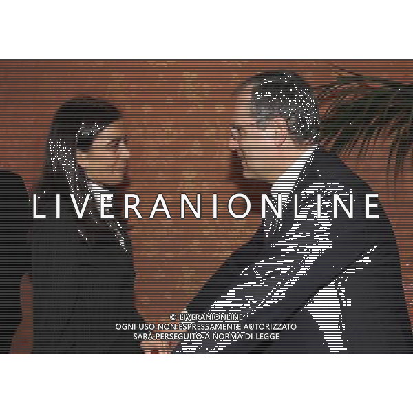 Milano 18/12/2006 consiglio generale lega calcio e premiazione anno sportivo 2005/06 nella foto lotito claudio e sensi rosella ph marco luzzani/ag aldo liverani s.a.s.