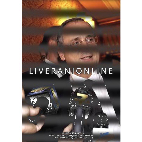 Milano 18/12/2006 consiglio generale lega calcio e premiazione anno sportivo 2005/06 nella foto lotito claudio ph marco luzzani/ag aldo liverani s.a.s.