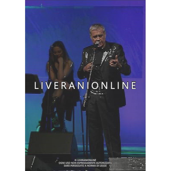 MILANO 28 DICEMBRE 2006 SPETTACOLO TEATRALE \'TEO TEOCOLI SHOW\' NELLA FOTO: TEO TEOCOLI PH FRANKY/AG ALDO LIVERANI