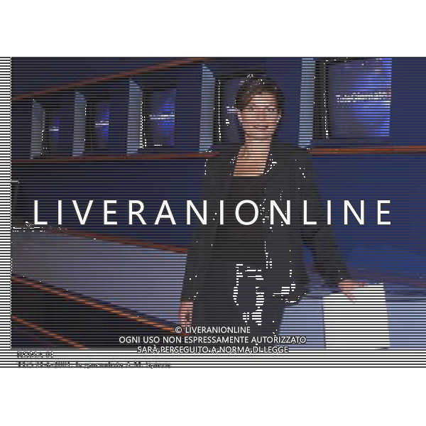 Roma,21-6-2001 NELLA FOTO Anna Maria Spiezie il volto del momento del TG5 di Canale5 AGENZIA ALDO LIVERANI