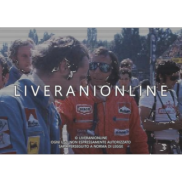 nella foto niki lauda e fittipaldi emerson ph archivio giovanni liverani/ag aldo liverani s.a.s.