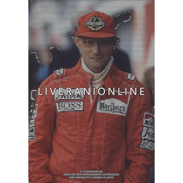 nella foto niki lauda 1985 ph archivio giovanni liverani/ag aldo liverani s.a.s.