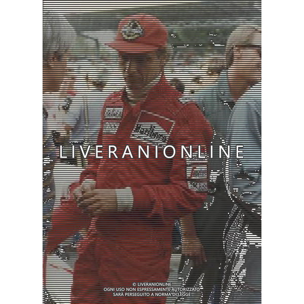 ARCHIVIO GIOVANNI LIVERANI NELLA FOTO NIKI LAUDA AGENZIA ALDO LIVERANI