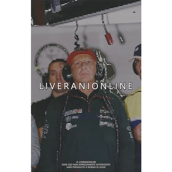 ARCHIVIO GIOVANNI LIVERANI 2002 NELLA FOTO NIKI LAUDA AGENZIA ALDO LIVERANI