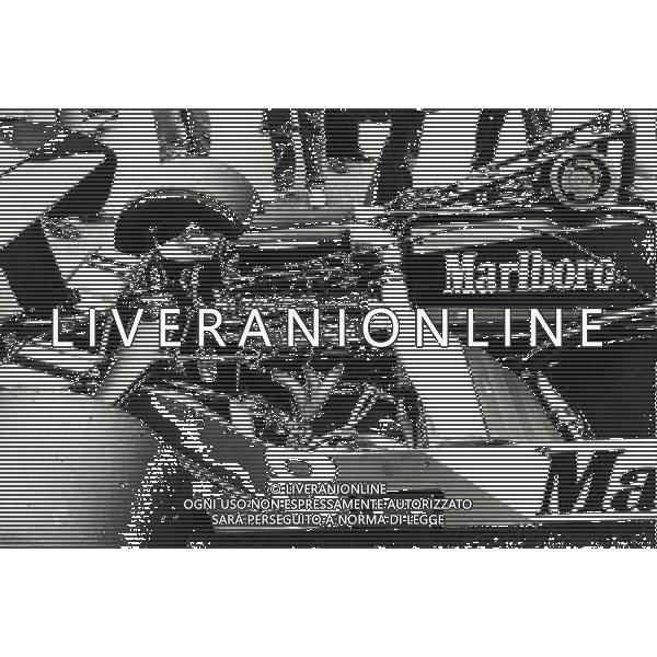 ARCHIVIO GIOVANNI LIVERANI NELLA FOTO MOTORE DI NIKI LAUDA AGENZIA ALDO LIVERANI