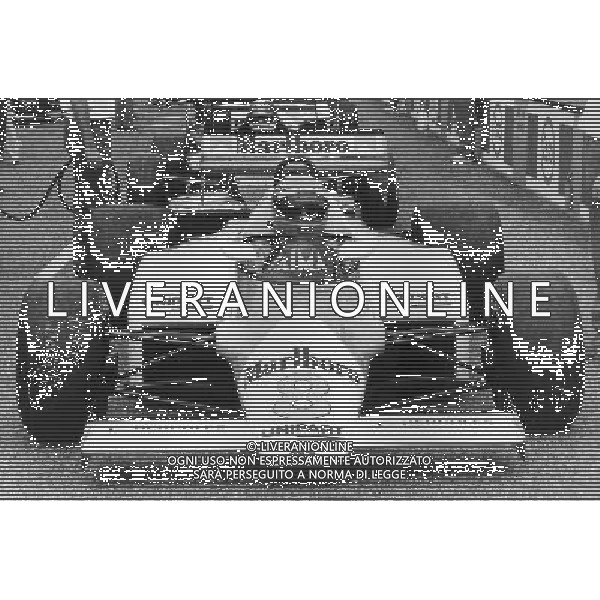 ARCHIVIO GIOVANNI LIVERANI 1983 NELLA FOTO NIKI LAUDA AGENZIA ALDO LIVERANI