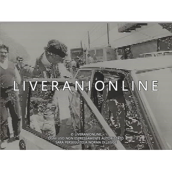 ARCHIVIO GIOVANNI LIVERANI NELLA FOTO NICKI LAUDA-ENZO FERRARI AGENZIA ALDO LIVERANI