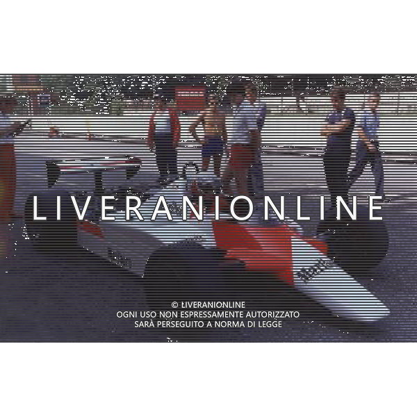 ARCHIVIO GIOVANNI LIVERANI NELLA FOTO NIKI LAUDA AGENZIA ALDO LIVERANI