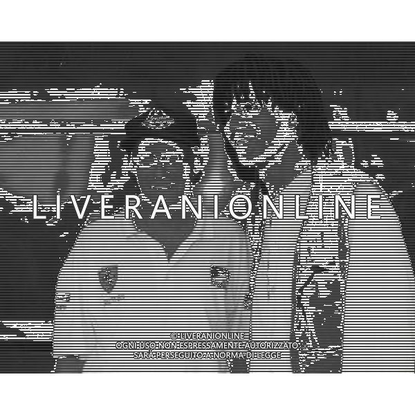 ARCHIVIO GIOVANNI LIVERANI 1994 NELLA FOTO NIKI LAUDA RUUD GULLIT AGENZIA ALDO LIVERANI
