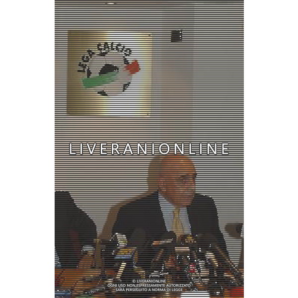 MILANO 29/08/03 CONSIGLIO DI LEGA nella foto galliani adriano foto gigi arcaini/ag.aldo liverani
