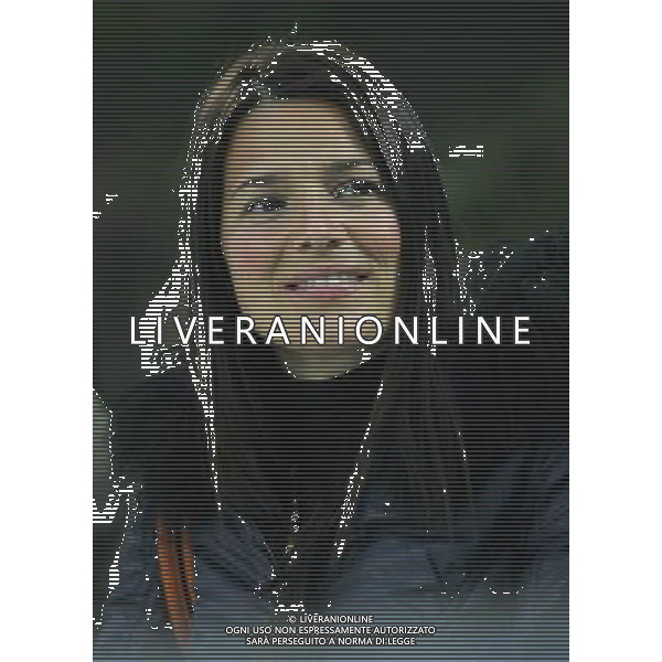 Milan - Juventus Trofeo Berlusconi 06/01/2007 nella foto sonia amoruso la moglie di del piero ph luzzani/ag. Aldo Liverani