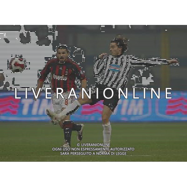 Milan - Juventus Trofeo Berlusconi 06/01/2007 nella foto gennaro gattuso e paro matteo ph luzzani/ag. Aldo Liverani