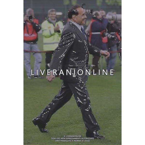 Milan - Juventus Trofeo Berlusconi 06/01/2007 nella foto il presidente Silvio Berlusconi ph luzzani/ag. Aldo Liverani