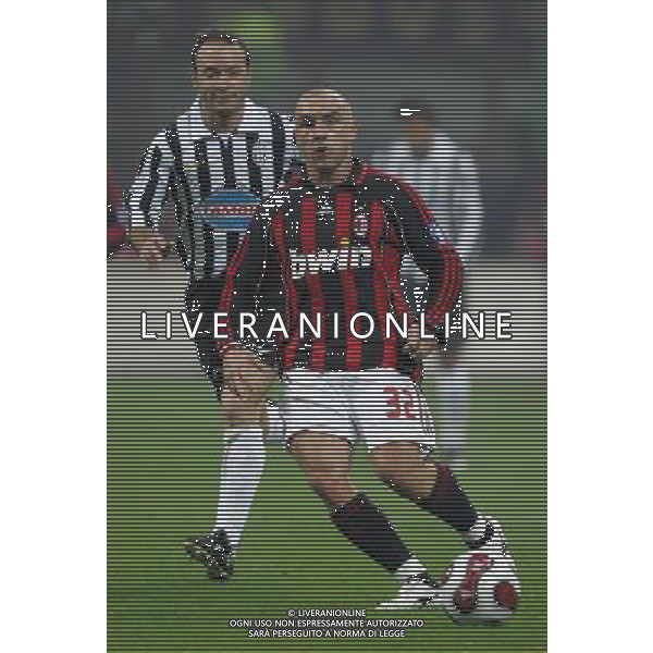 Milano 06-01-2007 16 Trofeo Luigi Berlusconi milan-juventus 3:2 nella foto brocchi e birindelli ph marco luzzani/ag aldo liverani s.a.s.