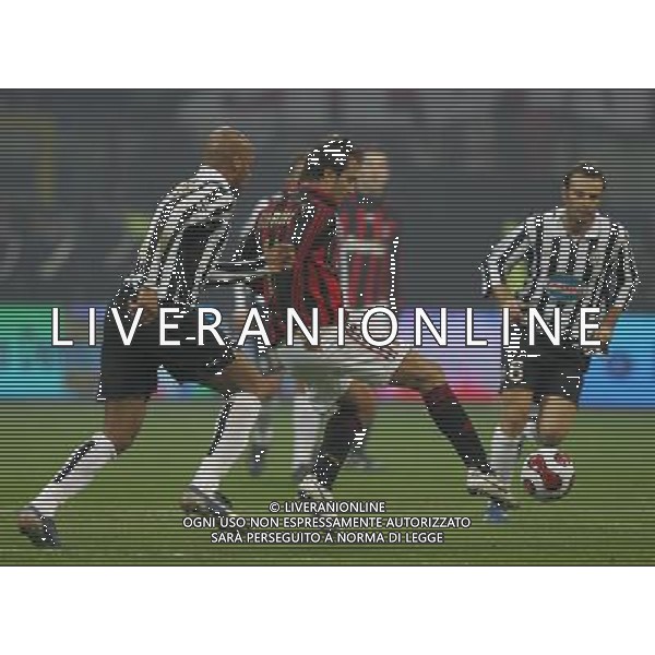 Milano 06-01-2007 16 Trofeo Luigi Berlusconi milan-juventus 3:2 nella foto gilardino e boumsong ph marco luzzani/ag aldo liverani s.a.s.