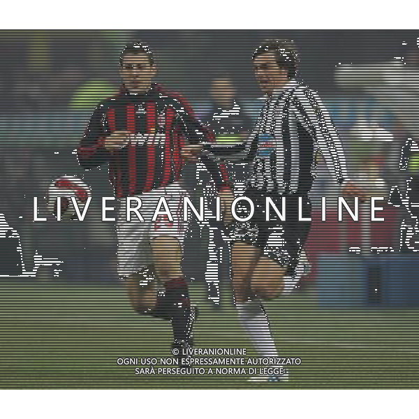 Milano 06-01-2007 16 Trofeo Luigi Berlusconi milan-juventus 3:2 nella foto de ceglie e bonera ph marco luzzani/ag aldo liverani s.a.s.