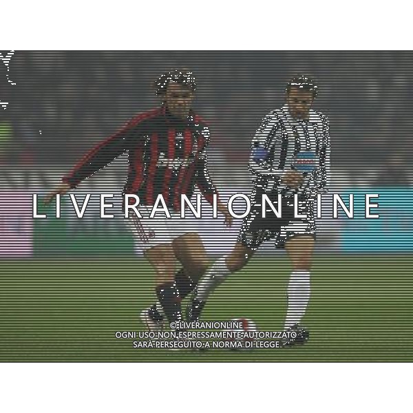 Milano 06-01-2007 16 Trofeo Luigi Berlusconi milan-juventus 3:2 nella foto del piero e maldini ph marco luzzani/ag aldo liverani s.a.s.