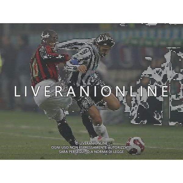 Milano 06-01-2007 16 Trofeo Luigi Berlusconi milan-juventus 3:2 nella foto del piero e seedorf ph marco luzzani/ag aldo liverani s.a.s.